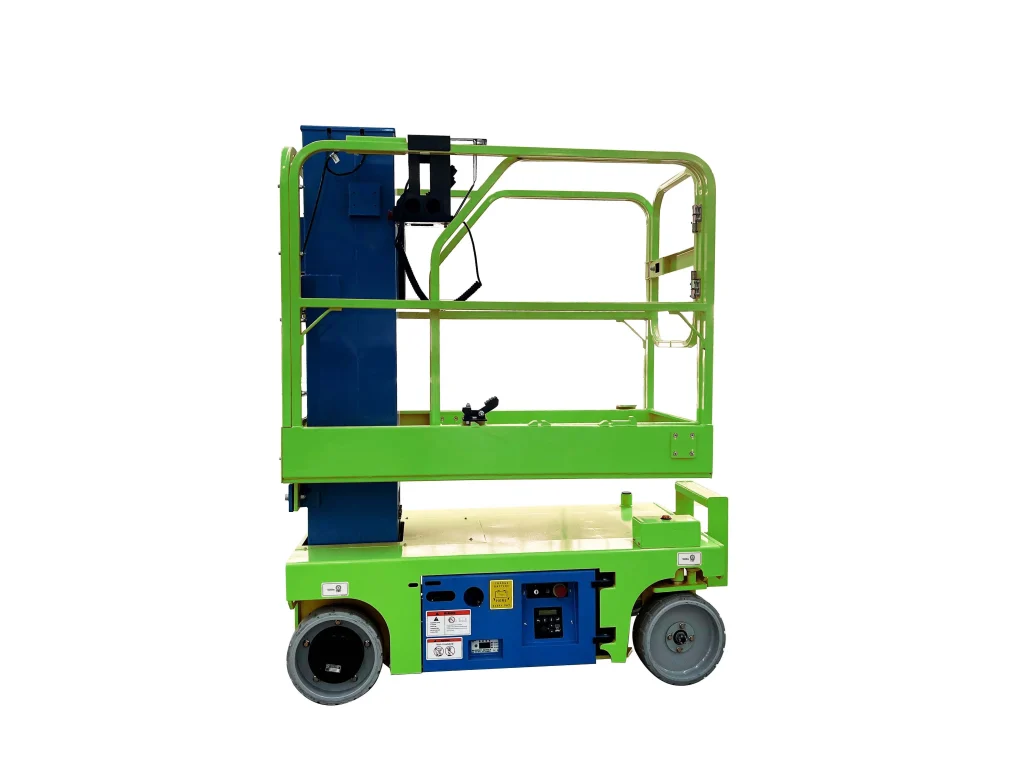 Vertical lift options from an aerial work platform supplier Peru