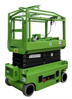 MX Mini Self-Propelled Scissor Lift-Hydraulic Turning Wheel