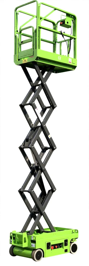 MX Mini Self-Propelled Scissor Lift-Hydraulic Turning Wheel