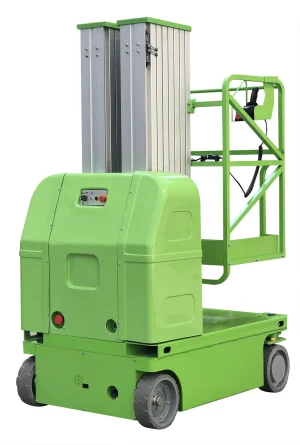 Self Propelled Vertical Lift - Hydraulic Turning Wheel