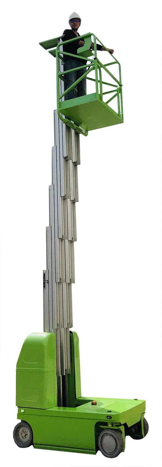 Self Propelled Vertical Lift - Hydraulic Turning Wheel