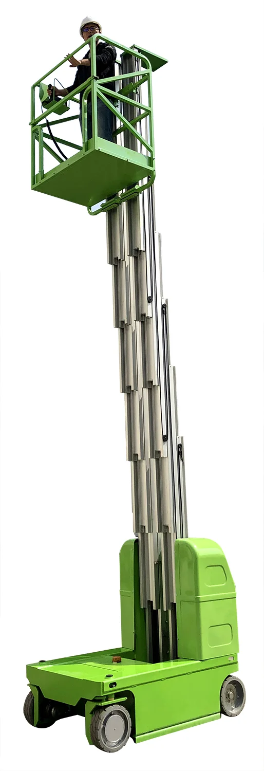 Self Propelled Vertical Lift - Hydraulic Turning Wheel