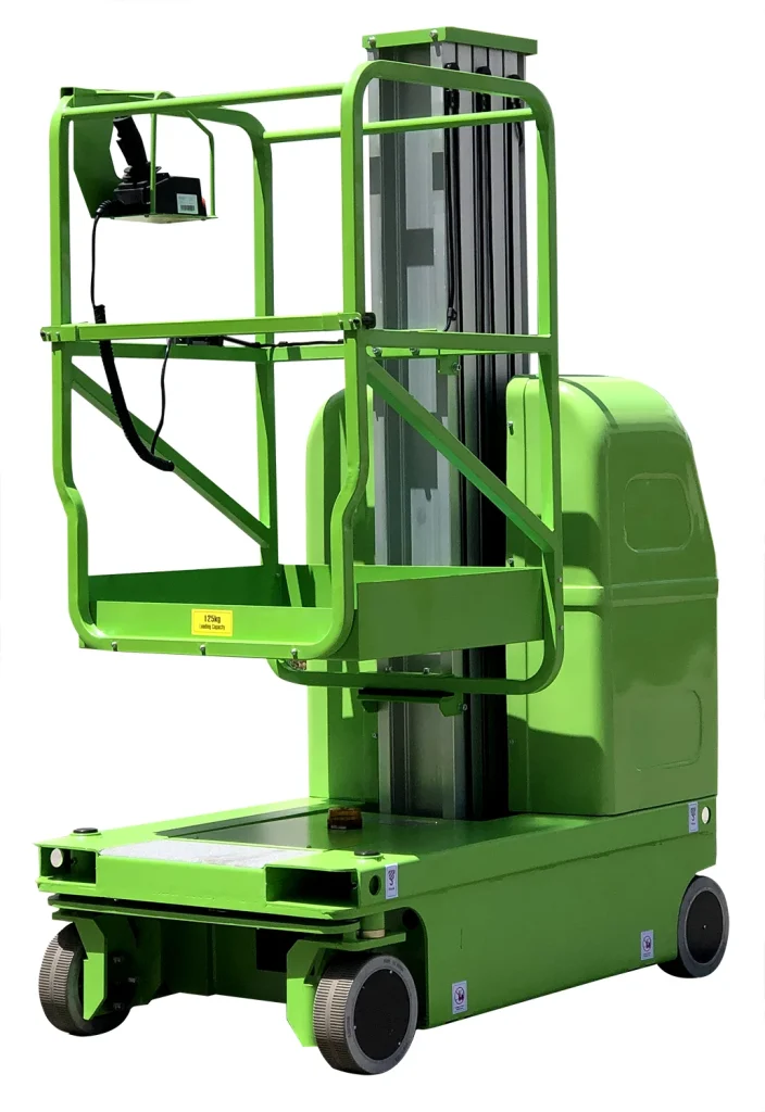 Self Propelled Vertical Lift - Hydraulic Turning Wheel