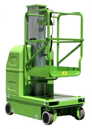 Self Propelled Vertical Lift – Hydraulic Turning Wheel8 Self Propelled Vertical Lift - Hydraulic Turning Wheel
