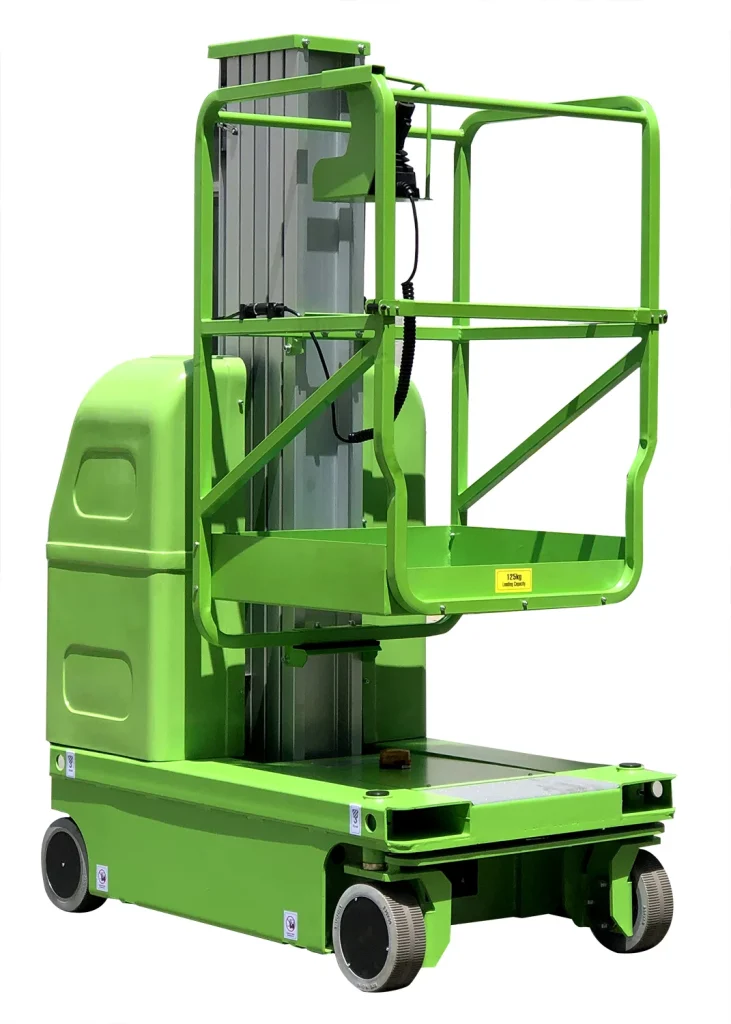 Self Propelled Vertical Lift - Hydraulic Turning Wheel