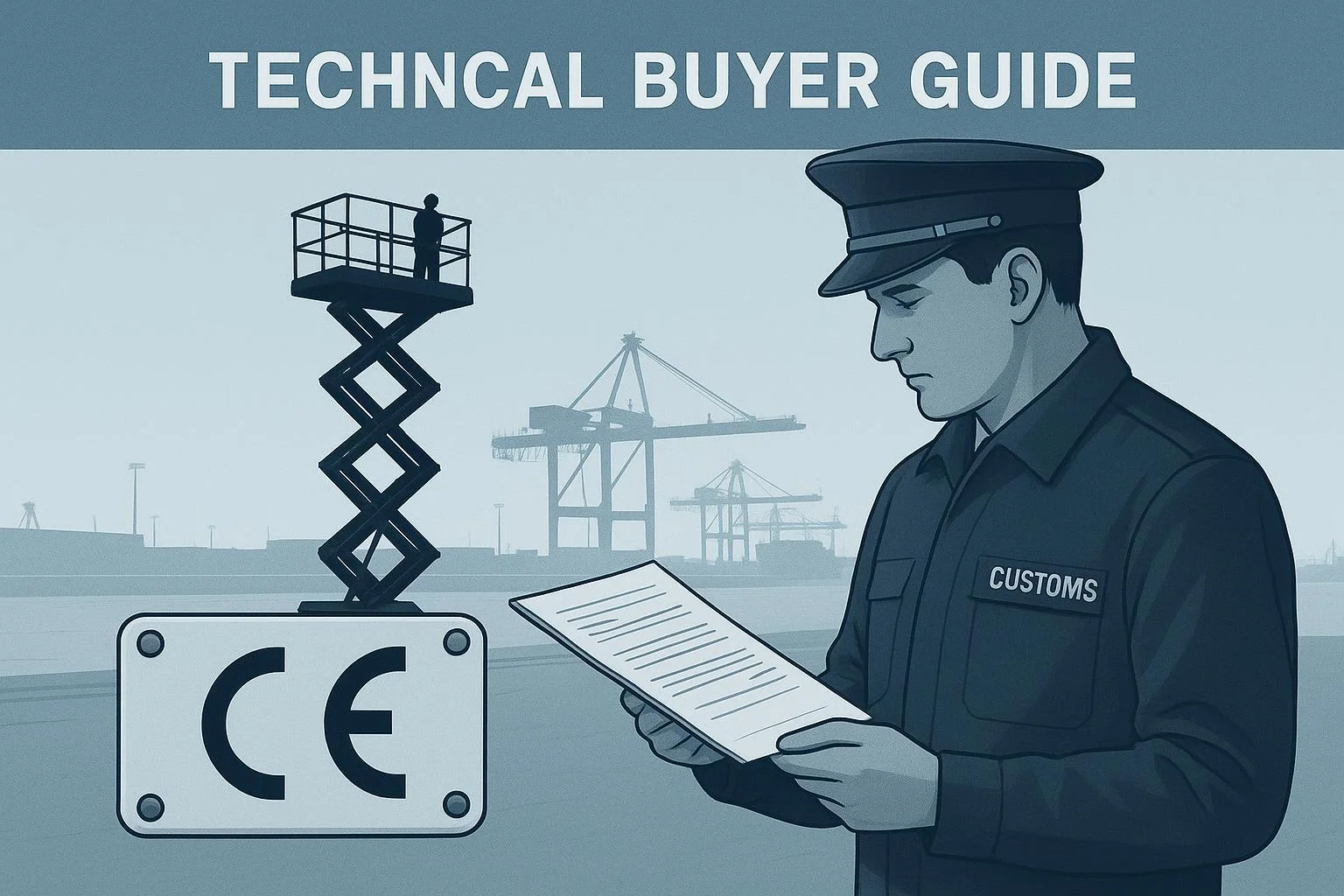 Chenlift CE attestation of conformity issued under Annex VIII of EU Machinery Directive 2006_42_EC