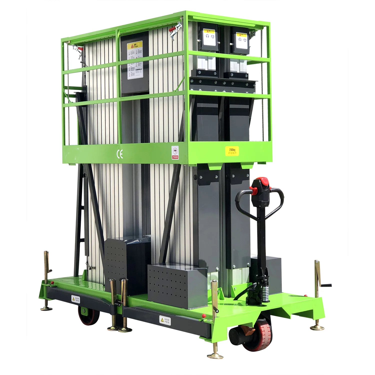 ME1000-4 Four Mast Aluminum Aerial Work Platform