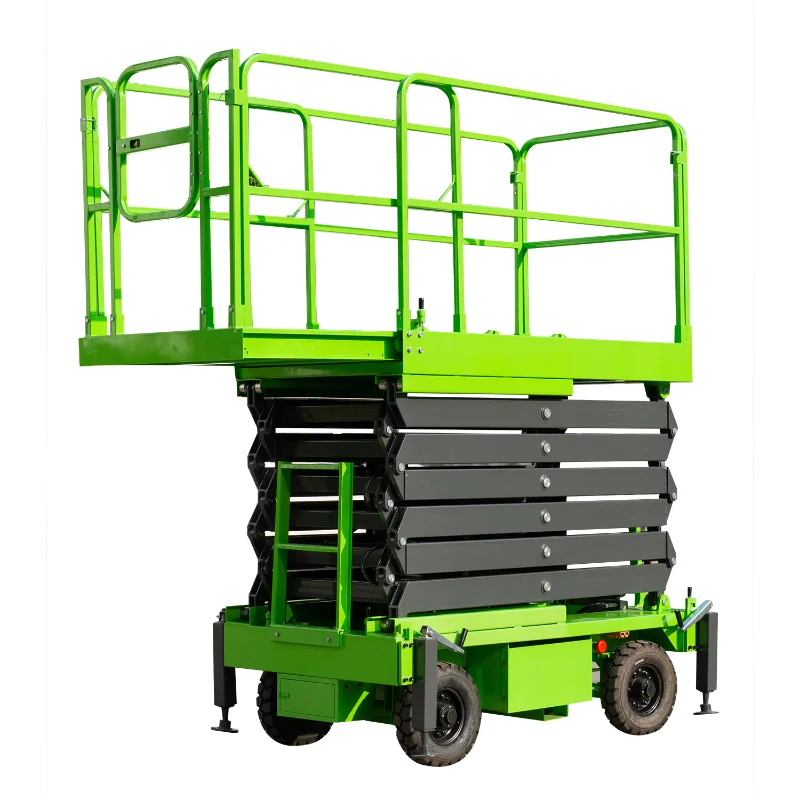 MK Series Manual Pushing Scissor Lift