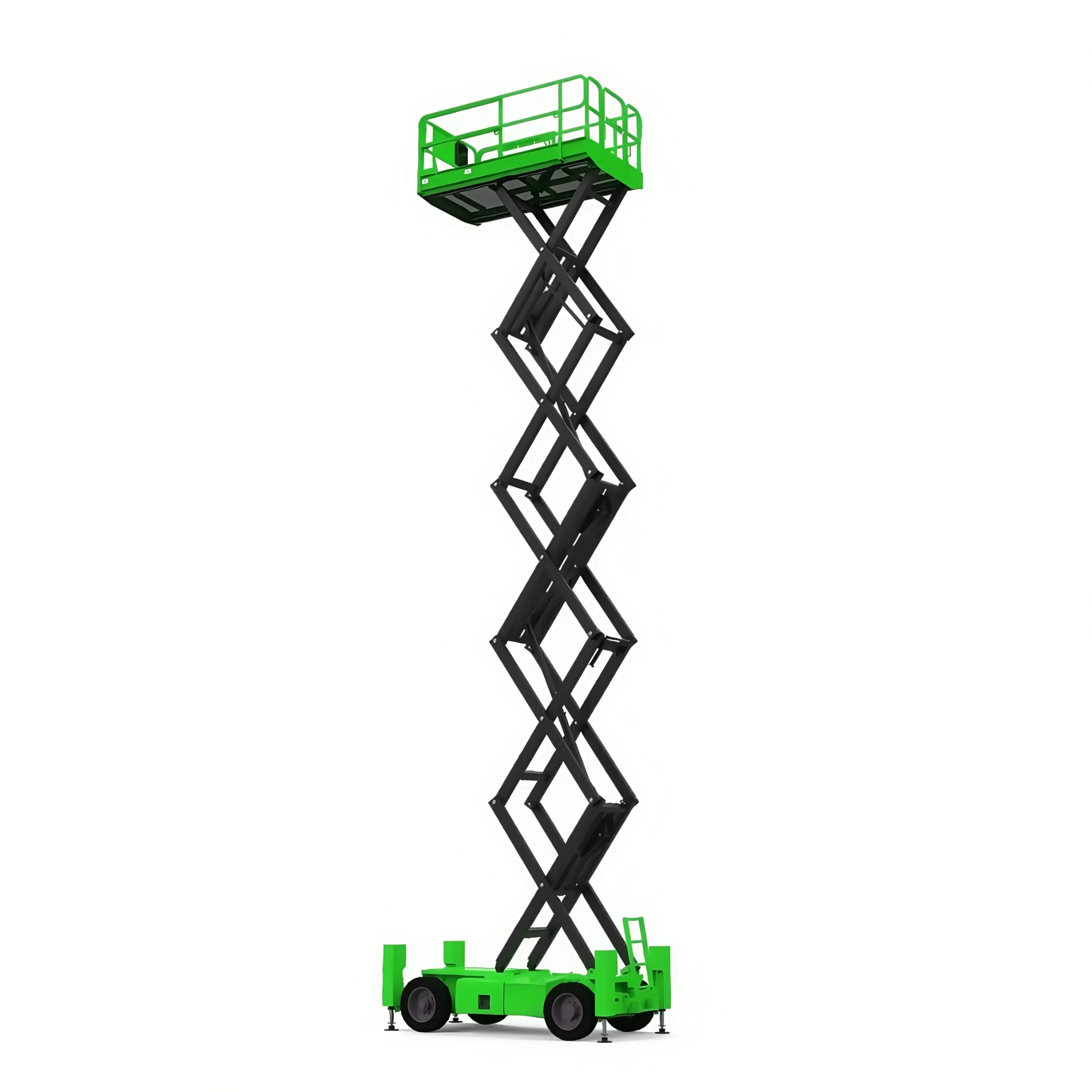 MRT Series Rough Terrain Scissor Lift — front view