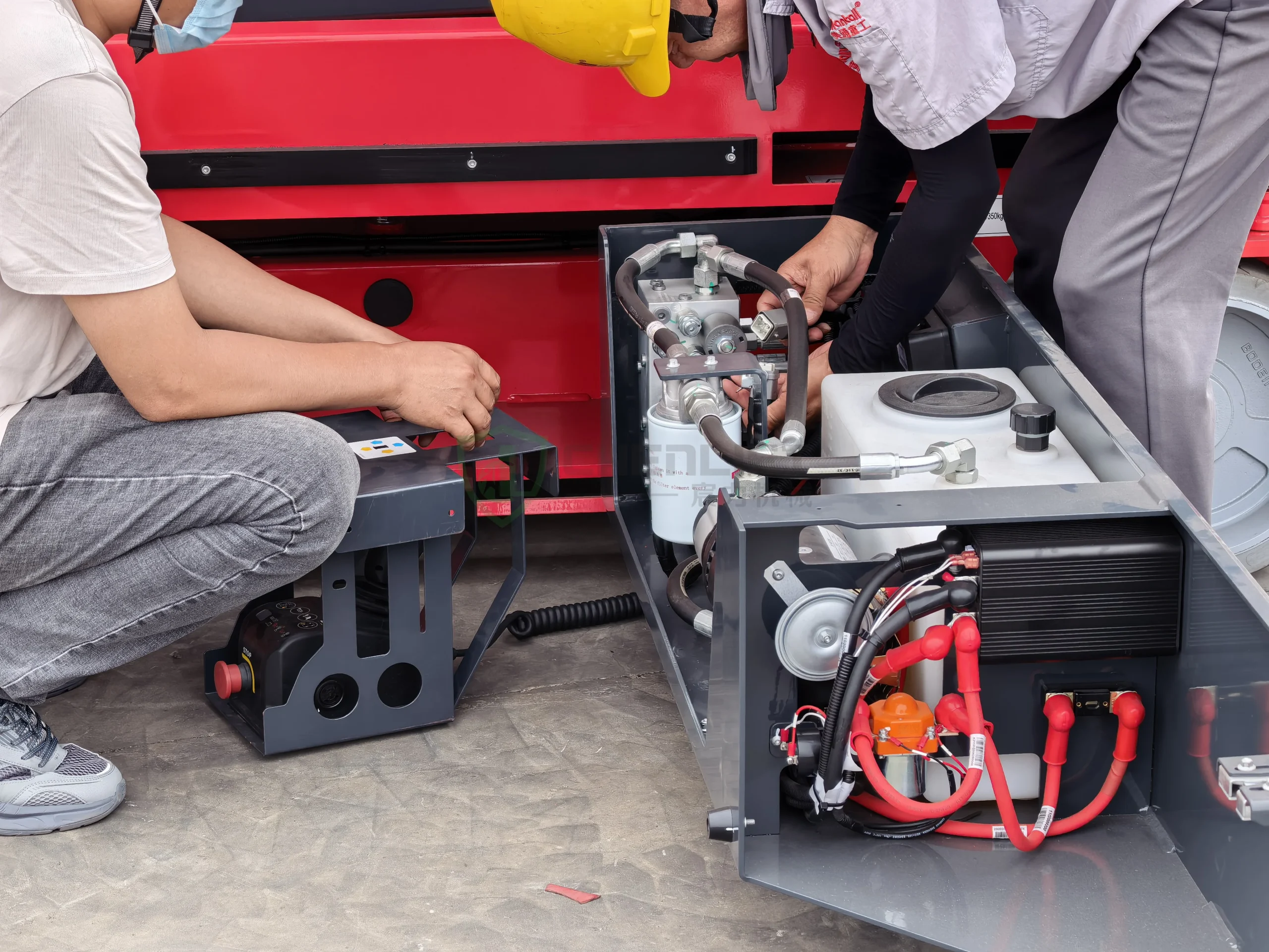 Chenlift CE compliance inspection workflow