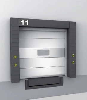DS dock seal for high-closeness loading bay applications