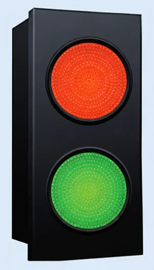LED traffic lights for loading dock