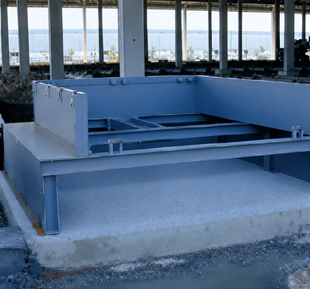 Profile frame for loading dock system