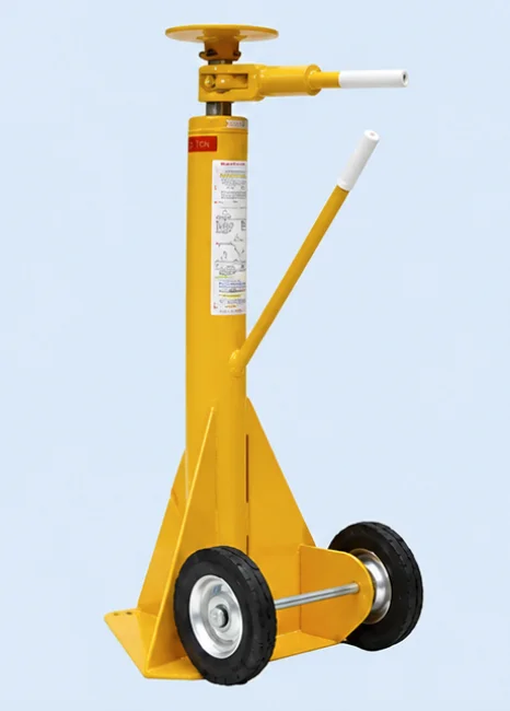 Trailer stand for loading dock safety