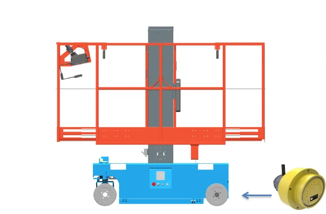 Independent electric wheel drive system