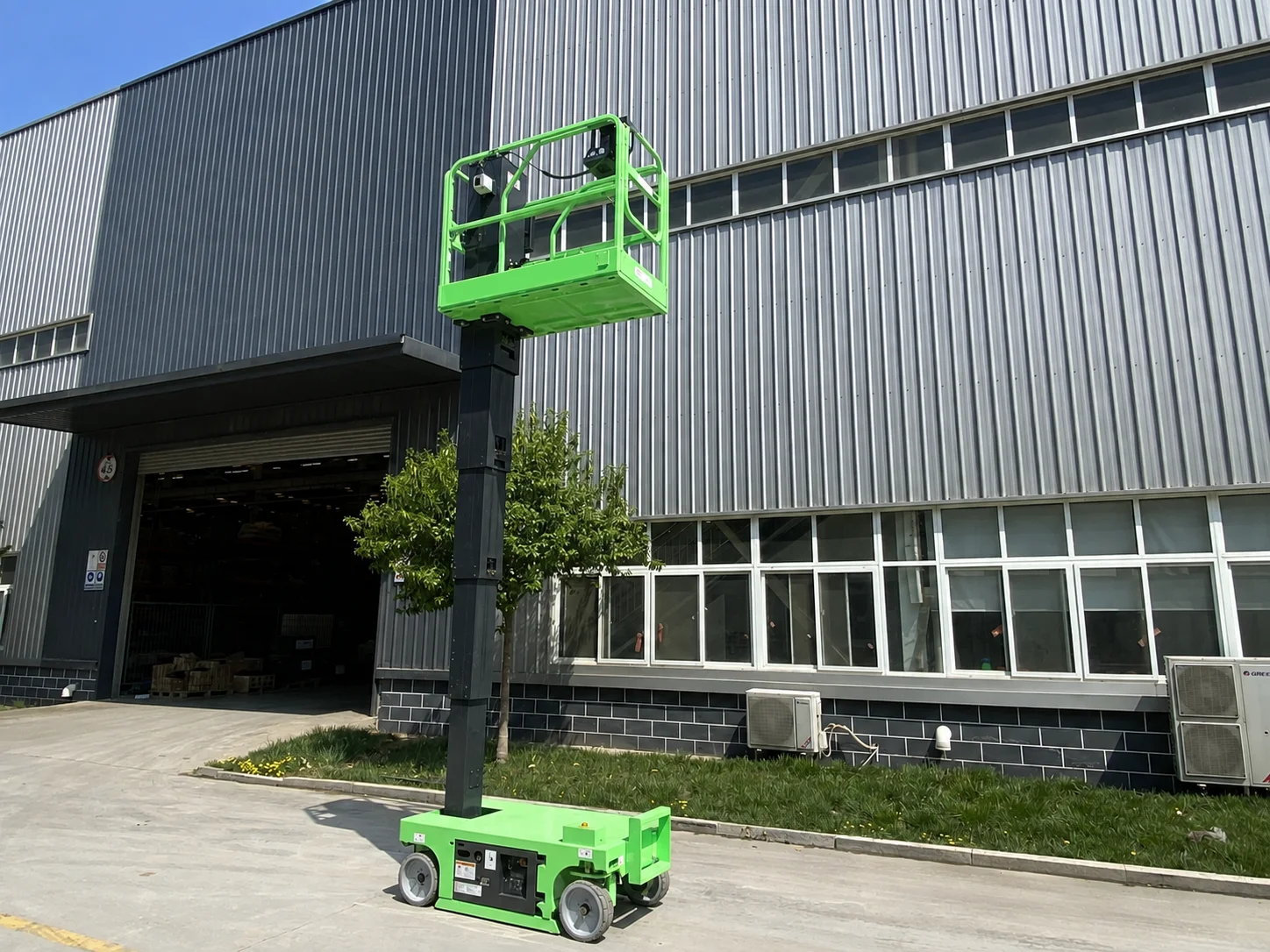 MD Series outdoor elevated test