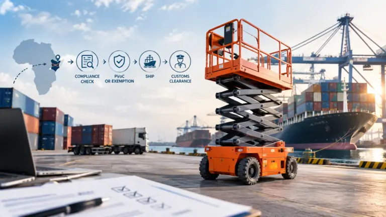 Aerial Work Platform Kenya Import Compliance