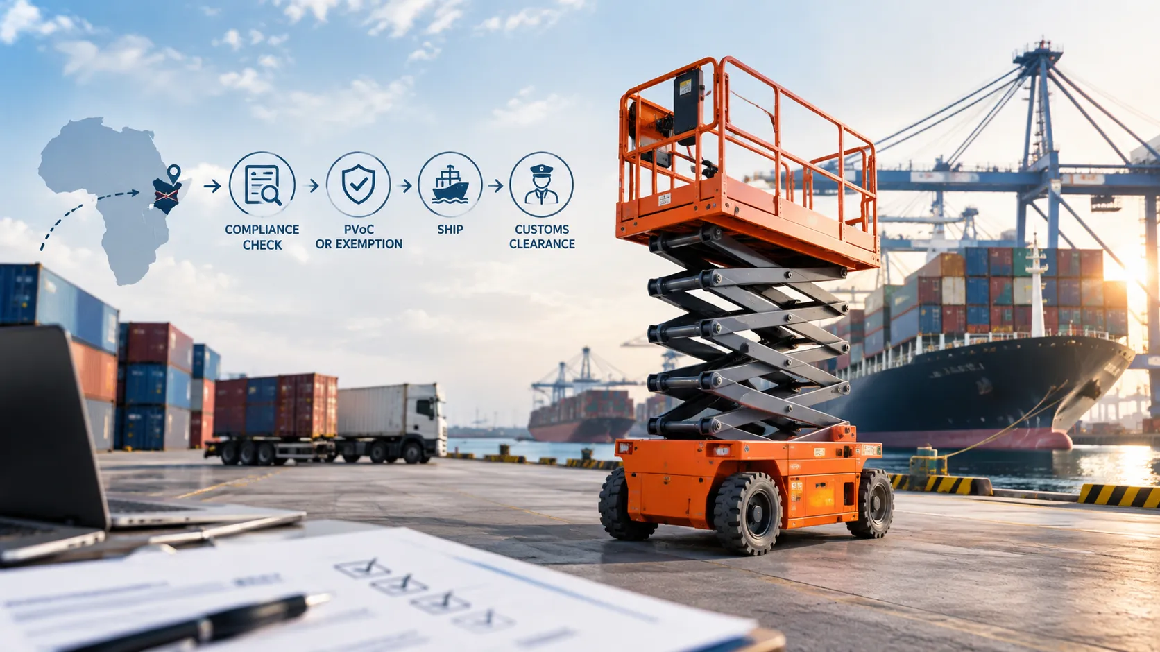 Aerial Work Platform Kenya Import Compliance